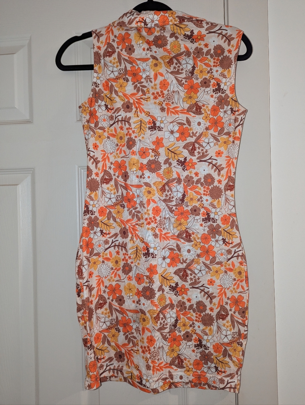 Fall Floral Dress - Picture 2 of 2